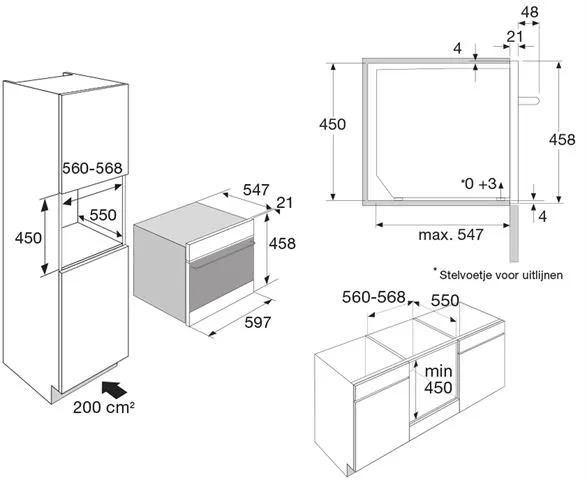ATAG BCM4611C OVEN MET MAGNETRON - Afbeelding 4