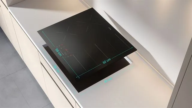 ETNA KIF360ZT, inductie, 60cm. 1 of 2 fasen! - Afbeelding 4