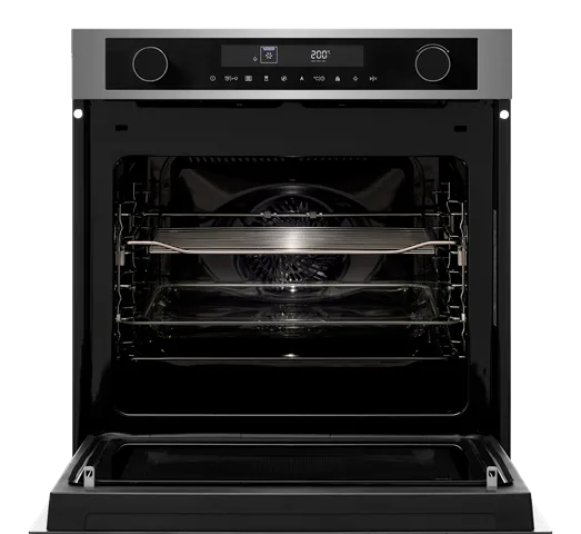 Pelgrim OM360RVSofZWART 60CM oven met magnetron