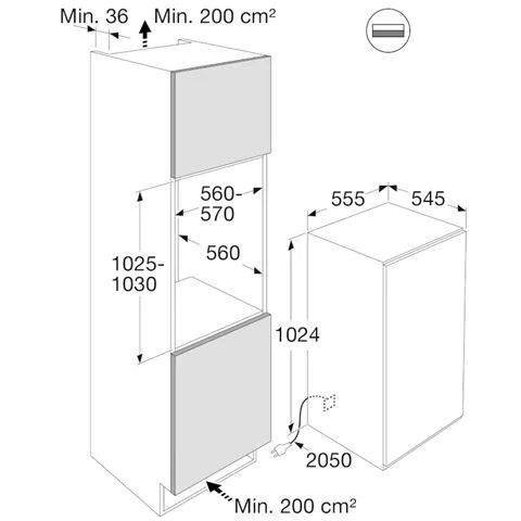 PELGRIM PKD35102, d.o.d. nis 102 cm koeler - Afbeelding 3