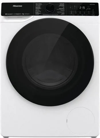 Hisense WF5V863BW, 1600 toeren, 8 kg.