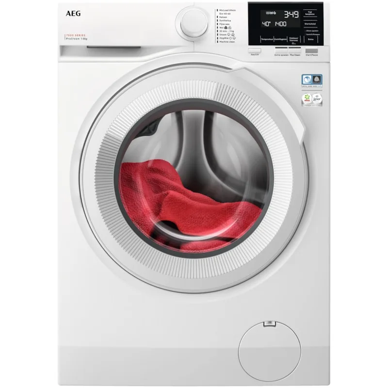 AEG LR73842, 8 kg 1400 toeren (€ 50,-- retour van AEG bij aanschaf tussen 1 maart t/m 14 juni 2026)