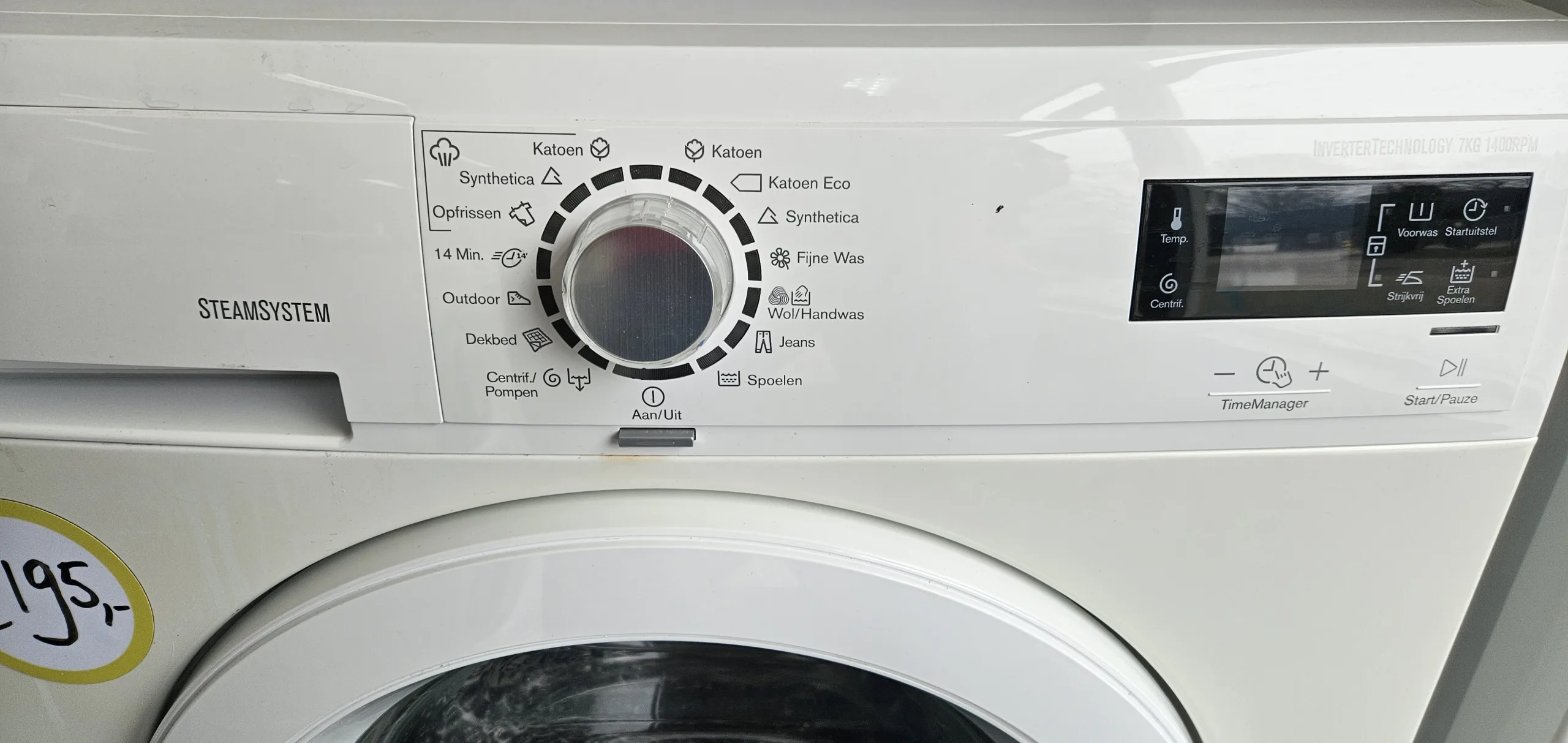 Electrolux EWF1476GDW, 7 kg. 1400 toeren - Afbeelding 2
