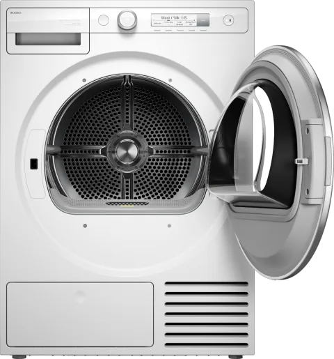 Asko T309HCW, 9 kg, warmtepompdroger. Bij aanschaf tussen 1-9-2026 t/m 30-11-2026 ontvangt u € 100,-- retour van Asko