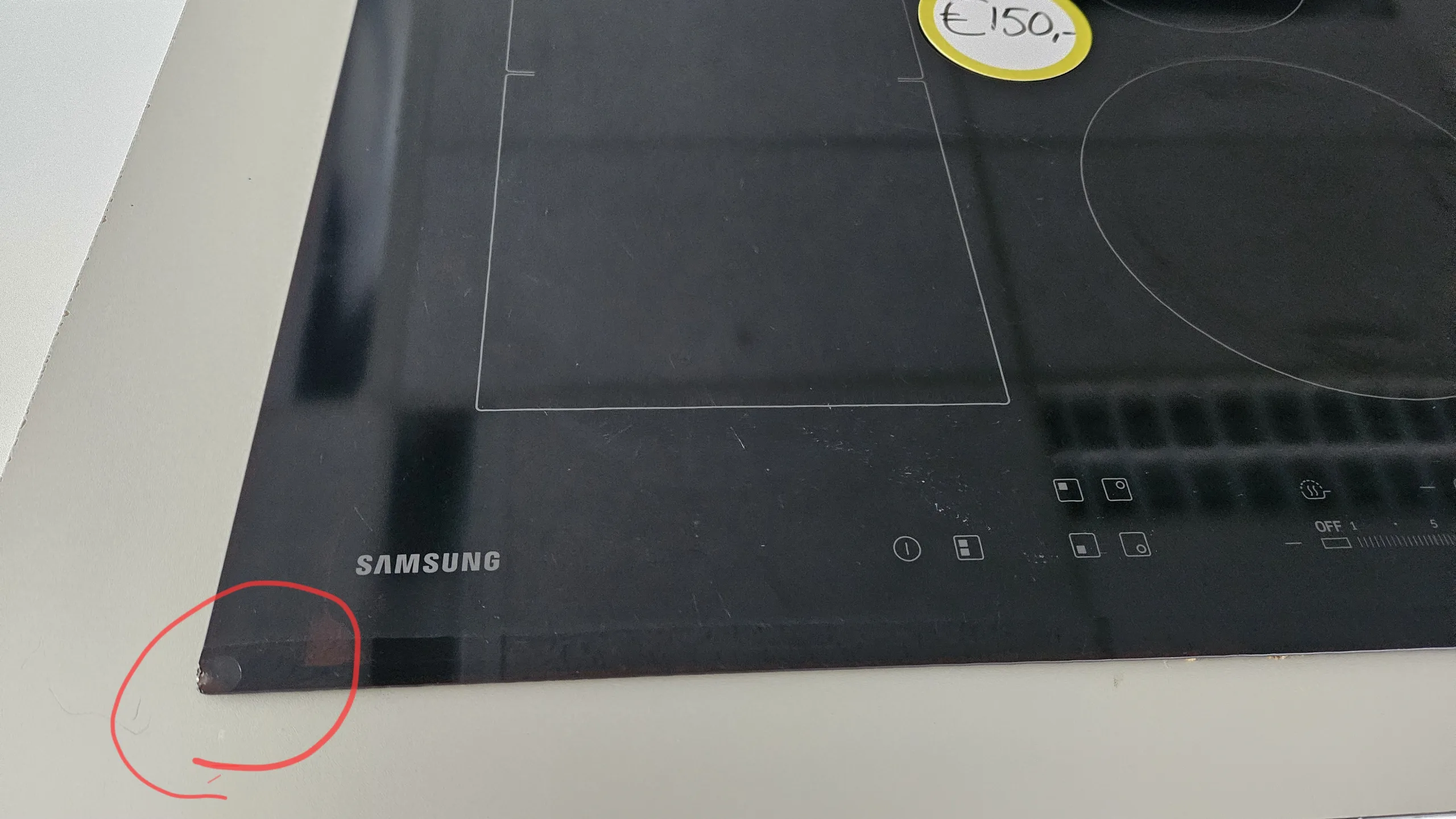 Samsung NZ64K5747BK inductiekookplaat 2-fasen, 60cm. 4 pits - Afbeelding 2