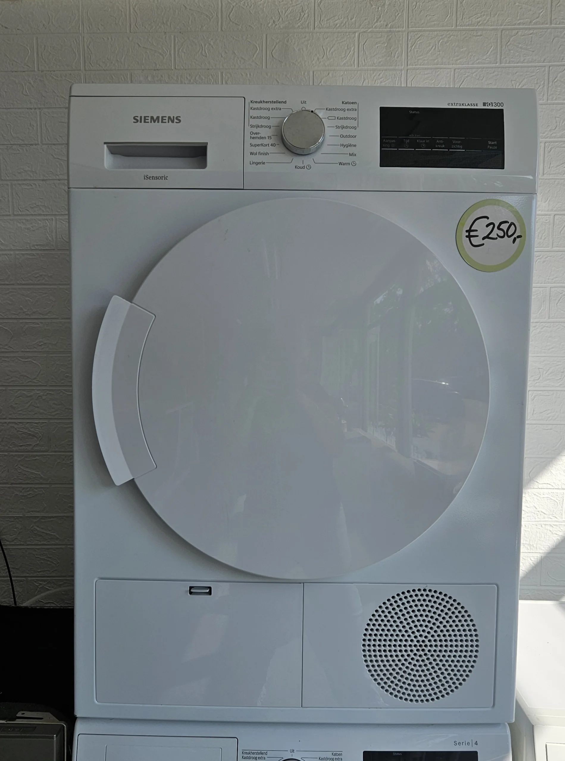Siemens WT45N305NL condensdroger, 7 kg