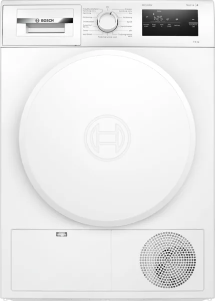 Bosch WTH8300MNL Exclusiv, 8 kg. warmtepompdroger