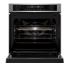 Pelgrim OM360RVSofZWART 60CM oven met magnetron